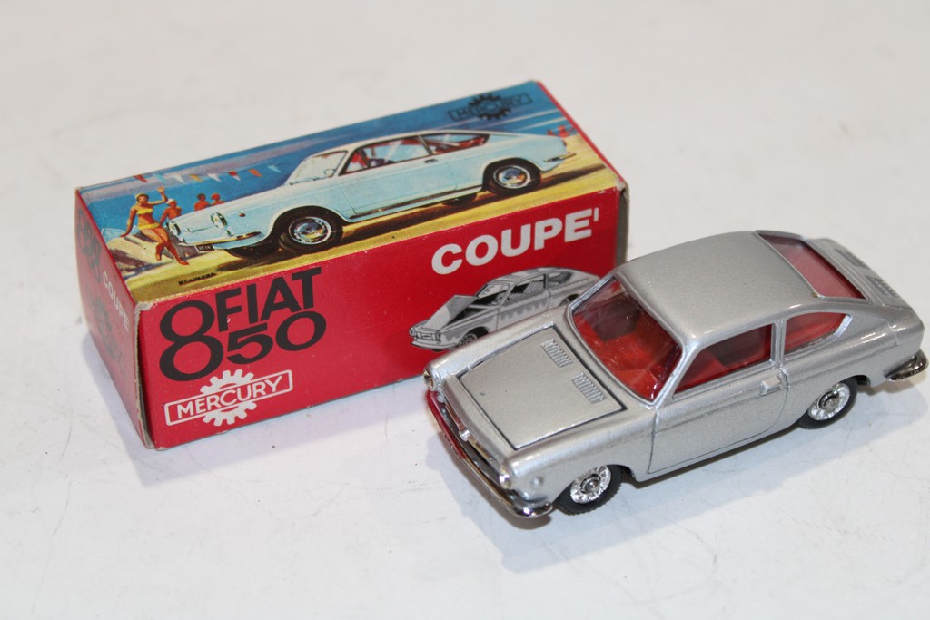 FIAT 850 COUPE GRIS 1965 MERCURY 1/43°