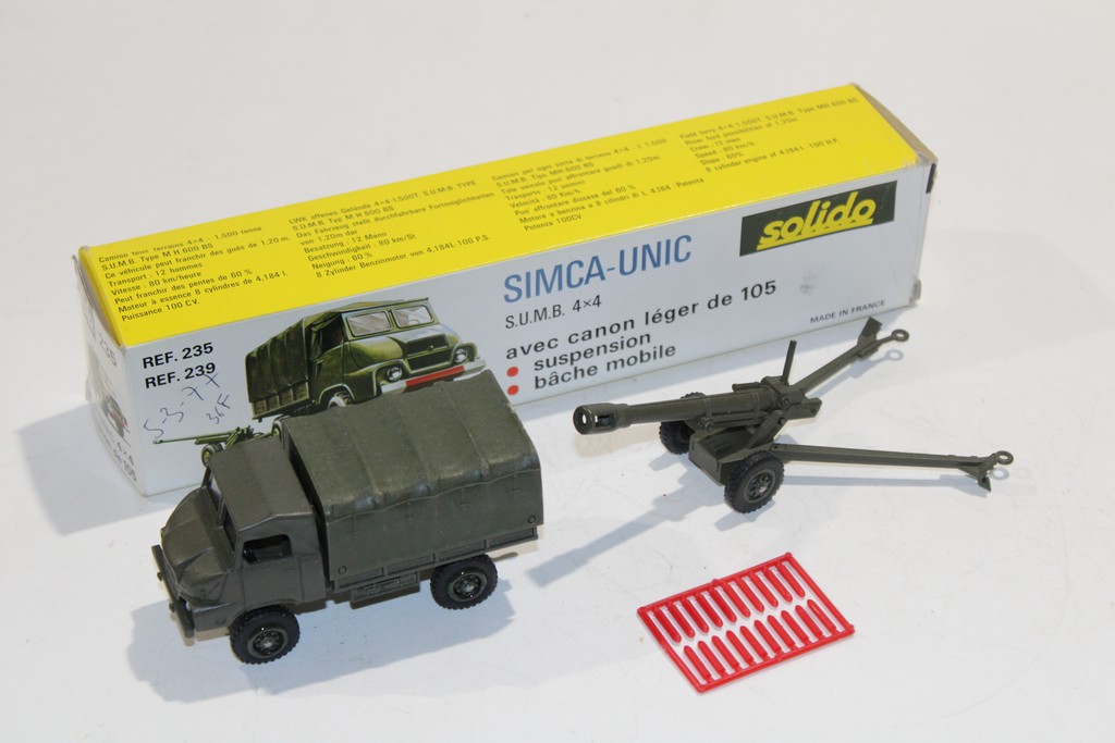 SIMCA-UNIC S.U.M.B 4X4 1970 SOLIDO 1/50°