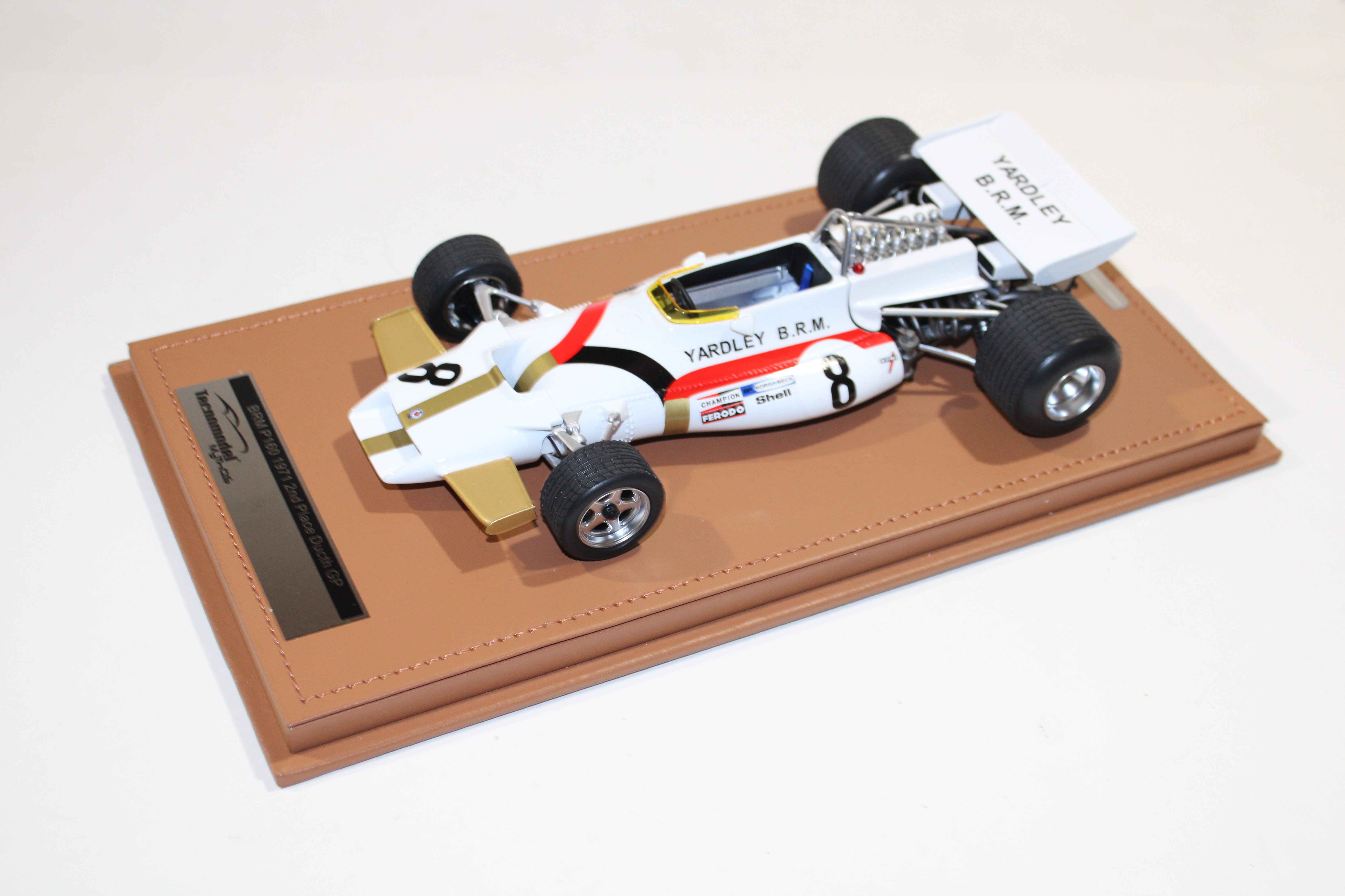 BRM P160 1971 2ND PLACE DUCTH GP TECHNOMODEL 1/18°