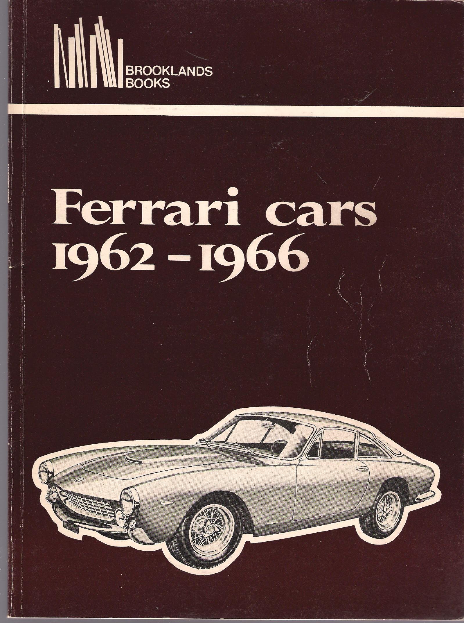 FERRARI CARS 1962-1966 BROOKLAND BOOKS