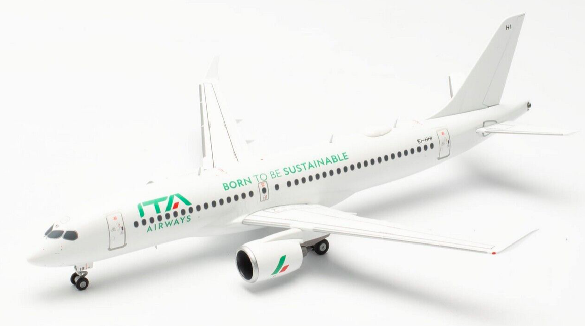 ITA AIRWAYS AIRBUS A220-300 "BORN TO BE SUSTAINABLE" - HERPA 1/200