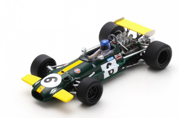 BRABHAM BT26A N°6 Vainqueur GP Allemagne 1969 - SPARK 1/43