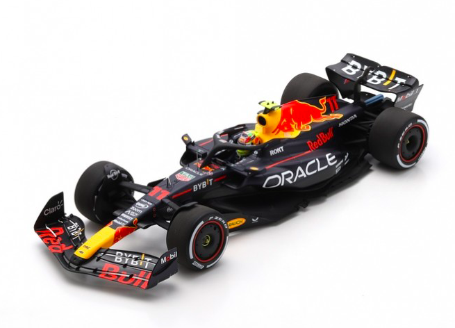 RED BULL RB19 N°11 Oracle Red Bull Racing -Vainqueur GP Arabie Saoudite 2023 -  SPARK 1/18