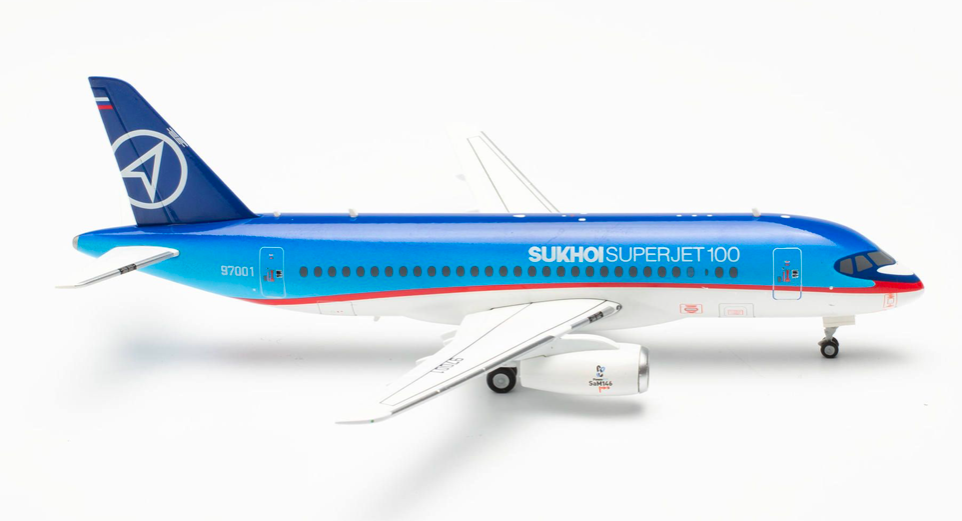 Sukhoi Civil Aircraft Superjet 100 – 97001 - HERPA 1/200