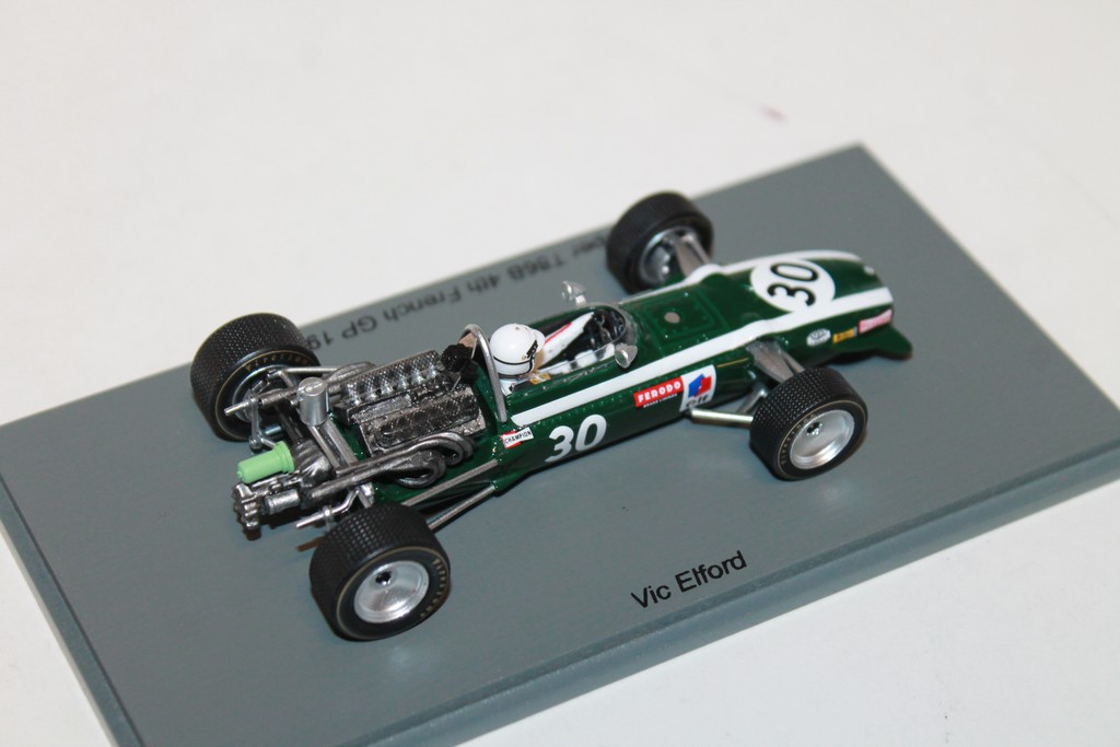 COOPER T86B N°30 4TH FRENCH GP 1986 SPARK 1/43°