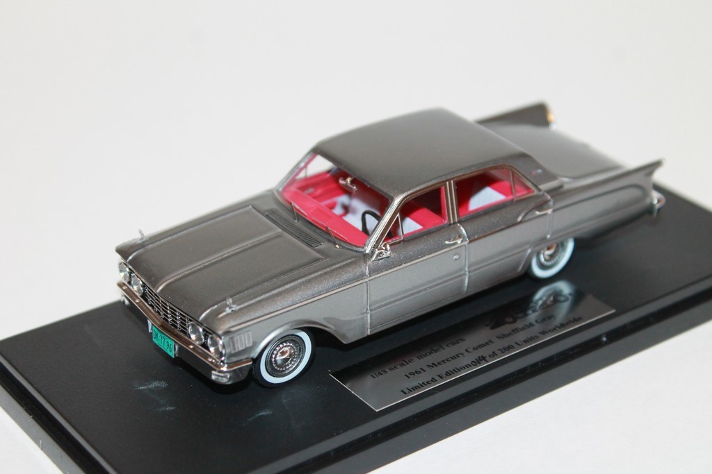 MERCURY COMET SHEFFIELD GRAY 1961 THE GOLDVARG COLLECTION 1/43°