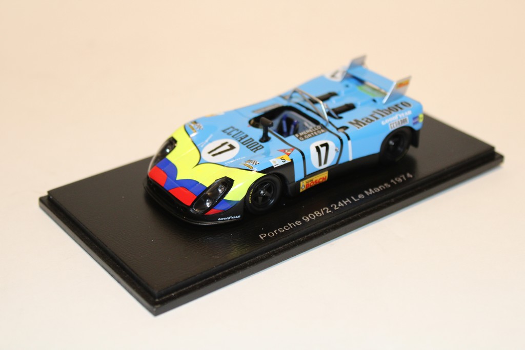 PORSCHE 908/2 #17 24H LE MANS 1974 F.MERELLO-G.ORTEGA-L.RANFT SPARK 1/43°