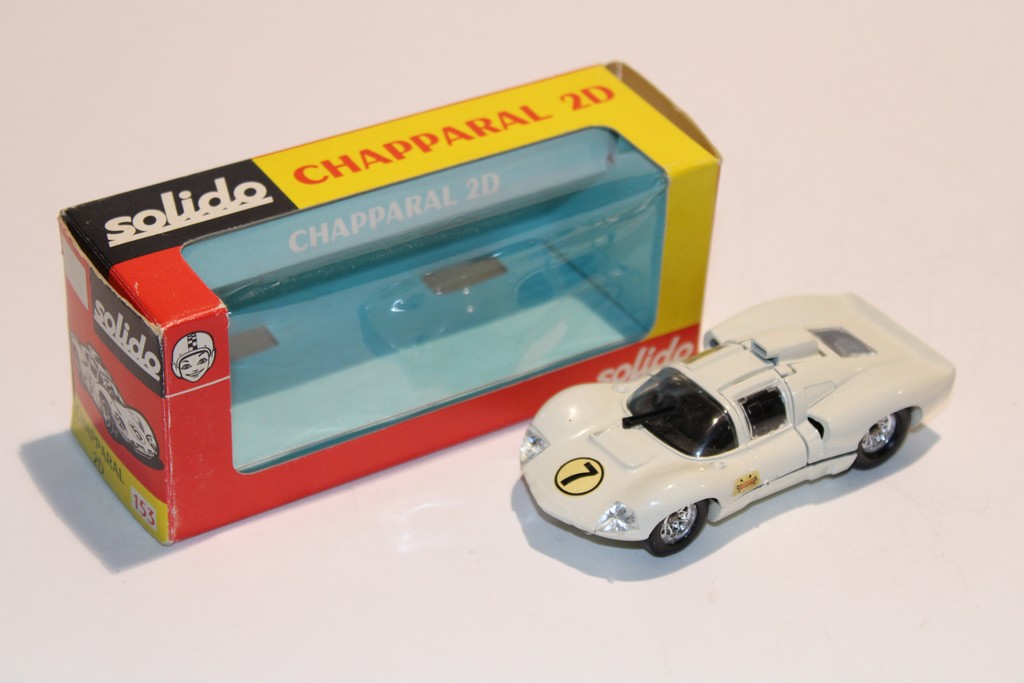 CHAPPARAL 2D BLANC 1967 SOLIDO 1/43°