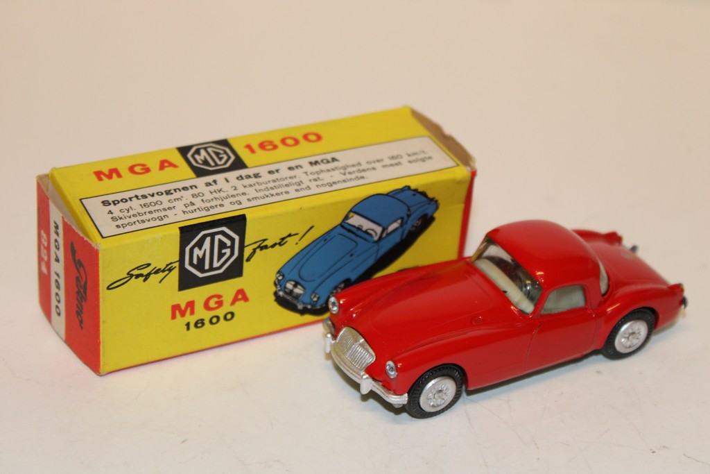 MG A 1600 ROUGE 1955 TEKNO 1/43°