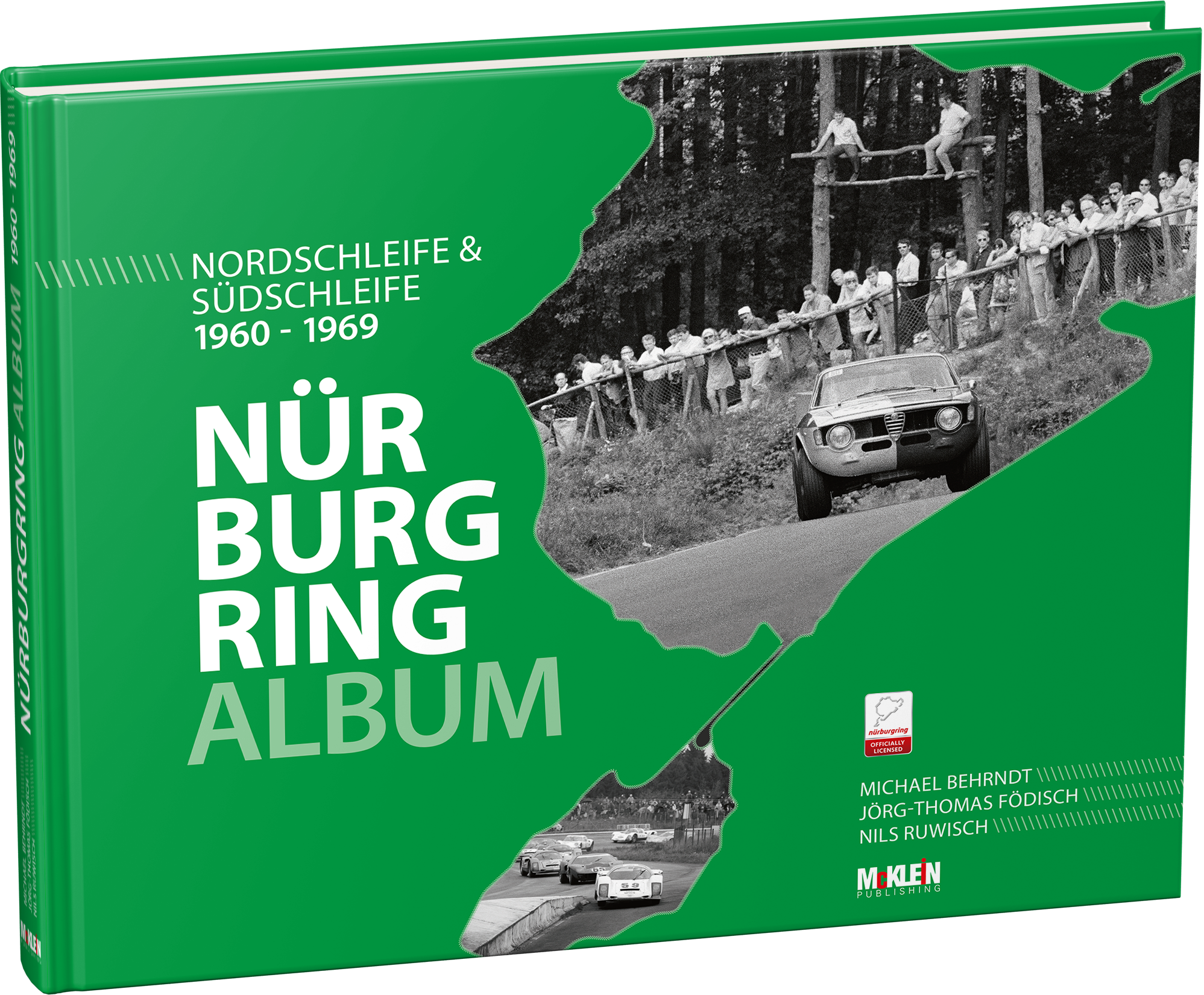 NURBURGRING ALBUM NORDSCHLEIFE & SUDSCHLEIFE DEUTSCHE/ENGLISH EDITION MCKLEIN