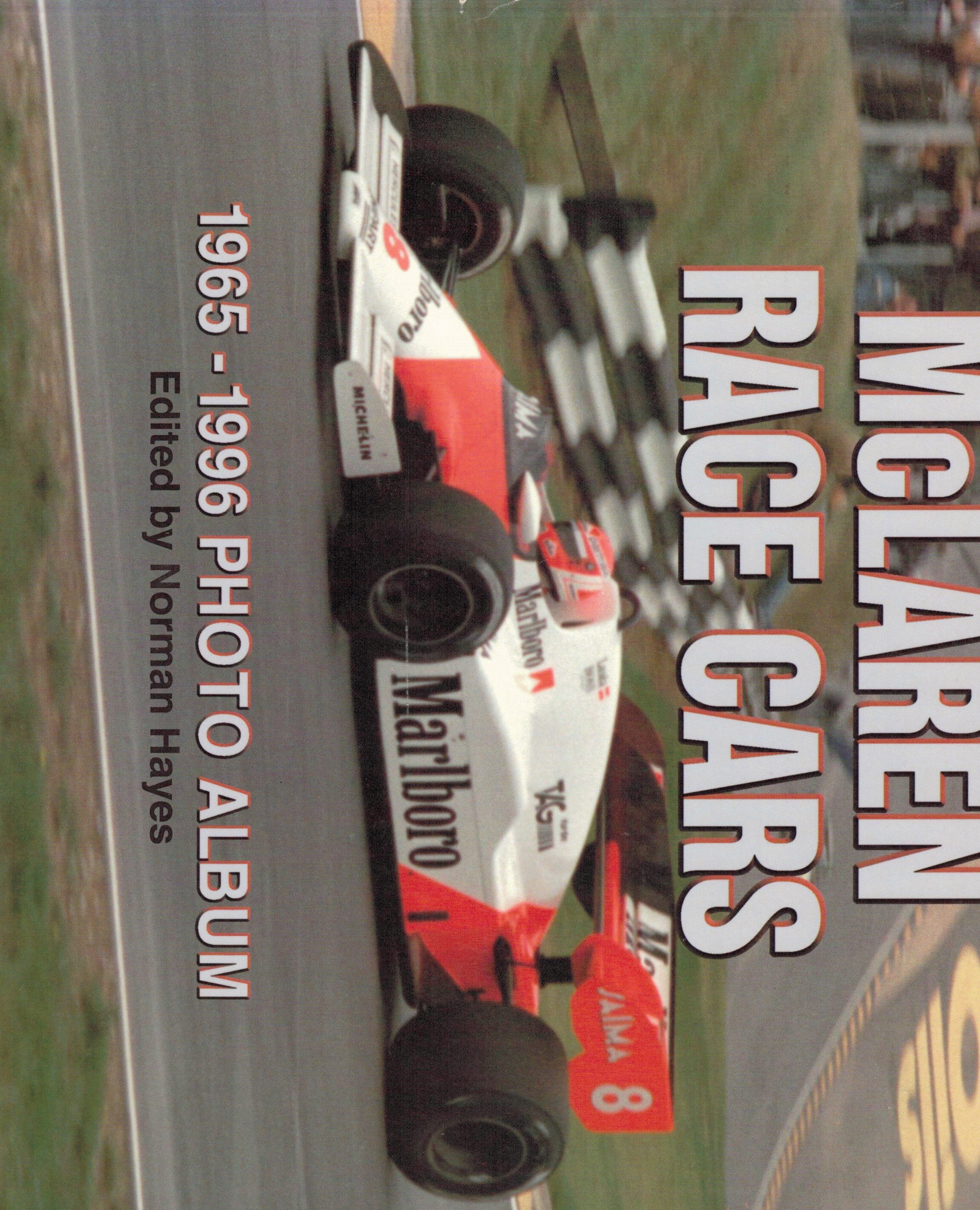 MCLAREN RACE CARS 1965-1966 PHOTO ALBUM