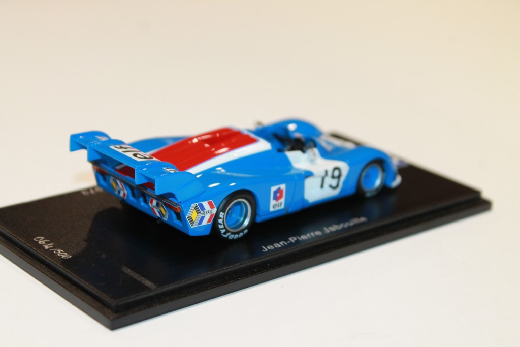 RENAULT ALPINE A440 MAGNY COURS 1973 SPARK 1/43°