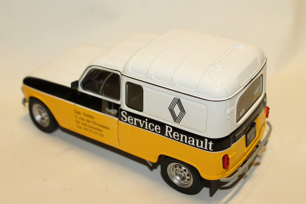 renault 4l miniature 1 18