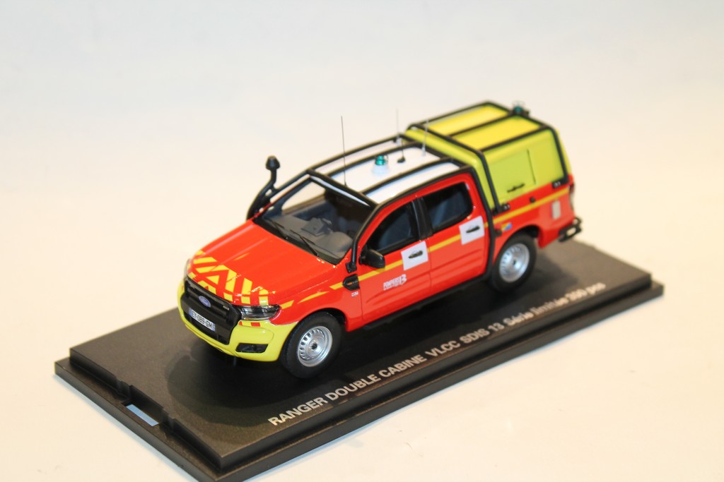 FORD RANGER POMPIER 13 2016 ALARME 1/43°