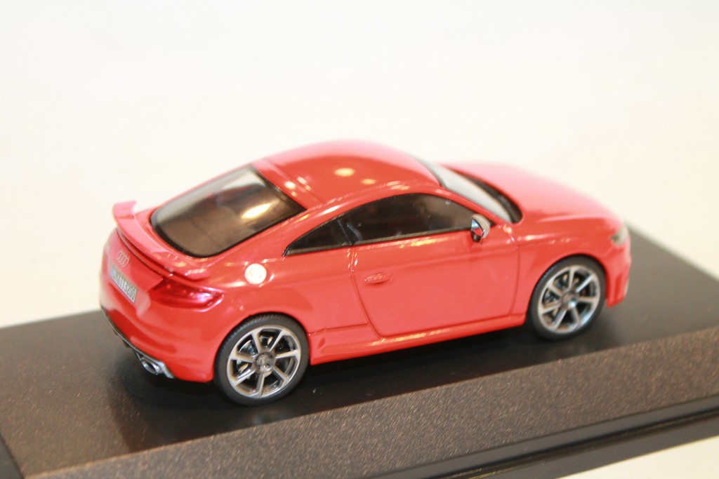 AUDI TT RS COUPE ROUGE 2018 ISCALE 1/43°