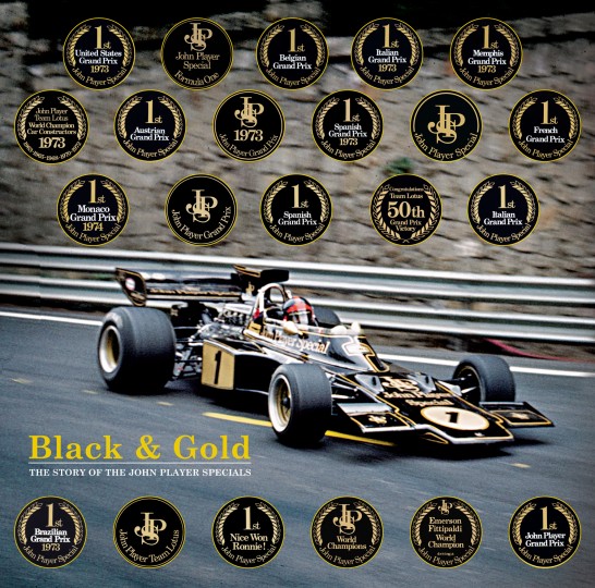 LIVRE BLACK & GOLD - THE STORY OF THE JOHN PLAYER SPECIALS