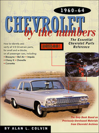 CHEVROLET BY THE NUMBERS 1960-1964