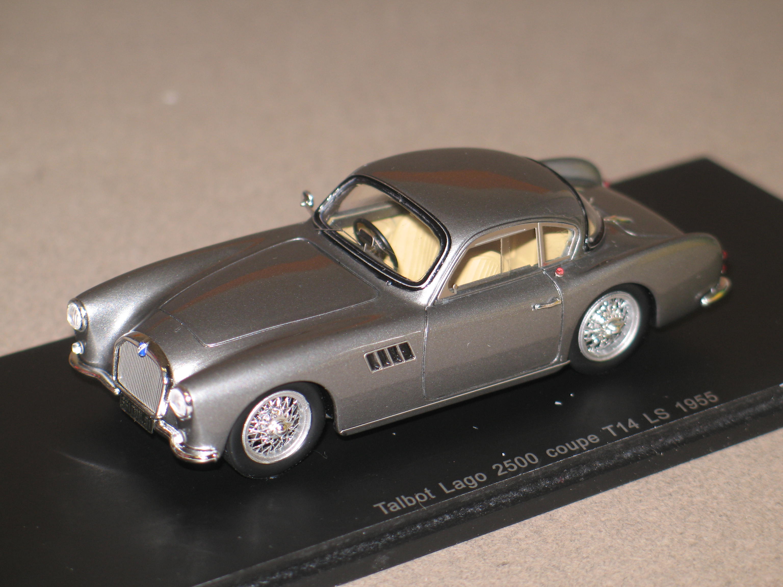 TALBOT LAGO 2500 COUPE T41 LS 1955 SPARK 1/43°