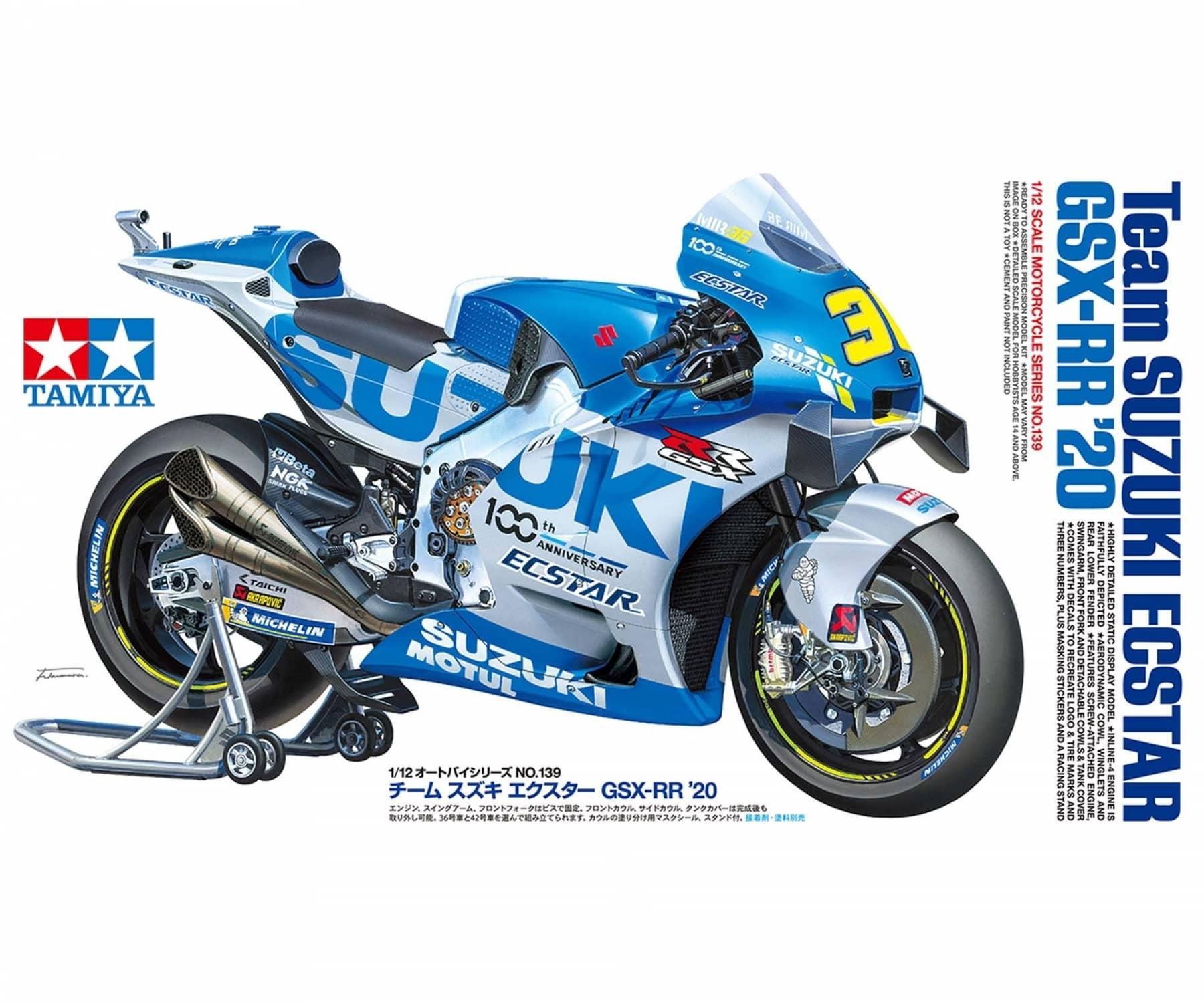 SUZUKI ECSTAR GSX-RR 2020 TAMIYA 1/12°