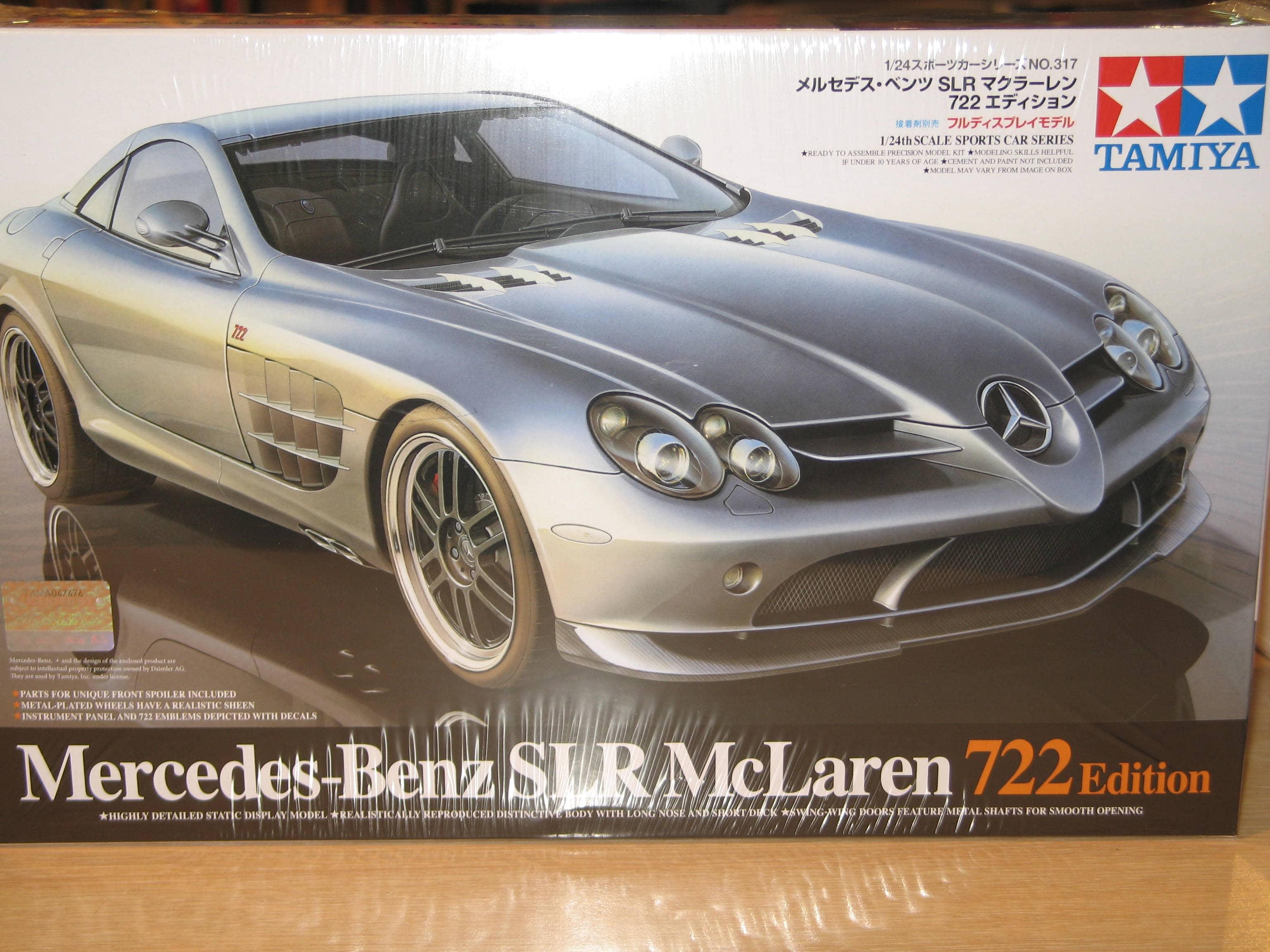 MERCEDES SLR 722 2005 TAMIYA 1/24°