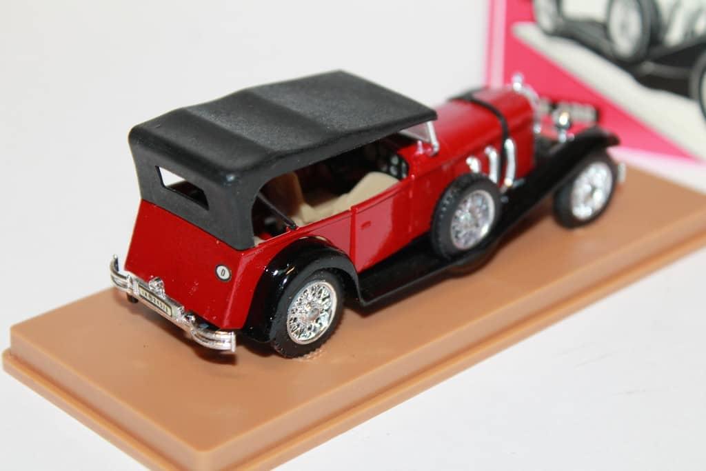 MERCEDES SS TORPEDO ROUGE 1928 SOLIDO 1/43°