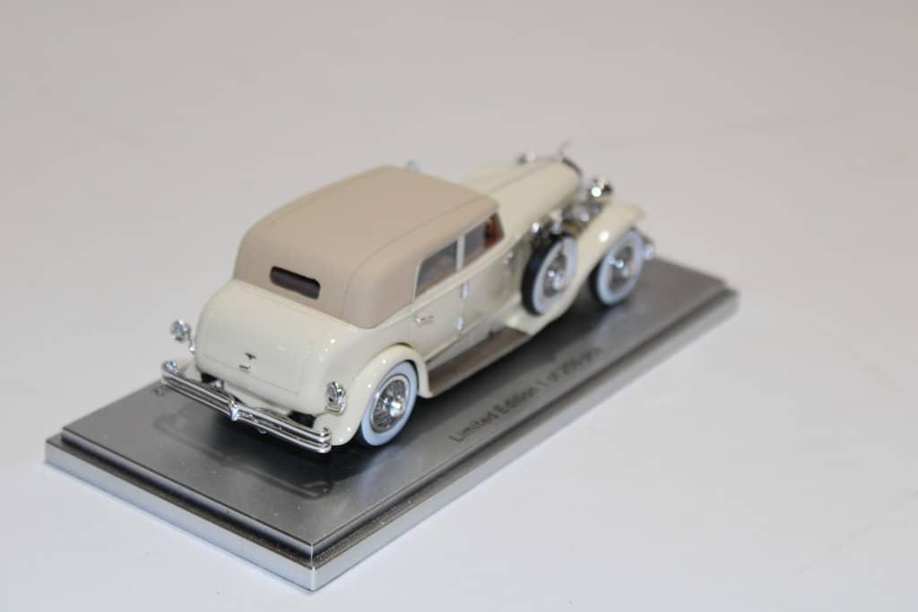 DUESENBERG MODEL J TROPEDO BERLINE DI ROLLSTON 1932 KESS 1/43°