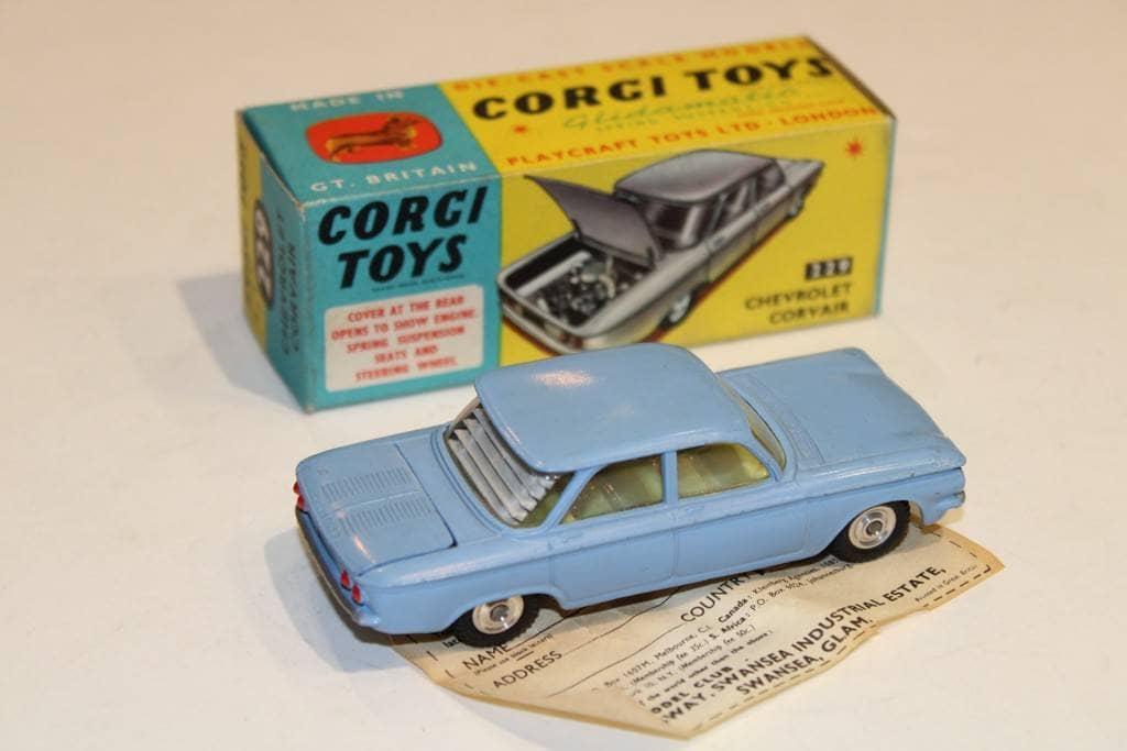 CHEVROLET CORVAIR CORGI TOYS 1/43°