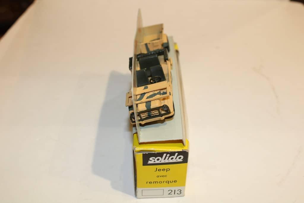 JEEP AVEC REMORQUE SOLIDO 1/43°