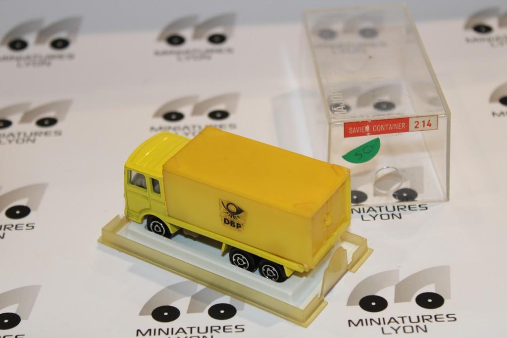 SAVIEM PORTE CANITAINER DBP MAJORETTE 214 1/100
