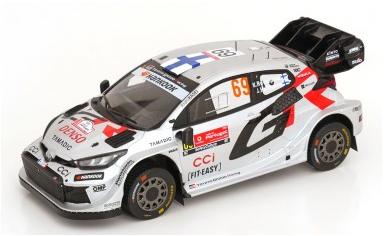 TOYOTA YARIS GR R1 RALLYE PORTUGAL 2025 IXO 1/18°