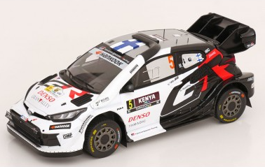 TOYOTA YARIS GR R1 RALLYE KENYA 2025 IXO 1/18°