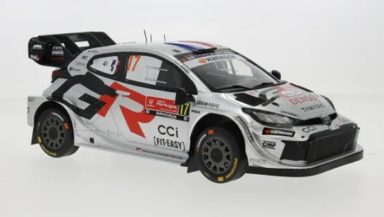 TOYOTA YARIS WRC WIN RALLYE PORTUGAL 2025 IXO 1/18°