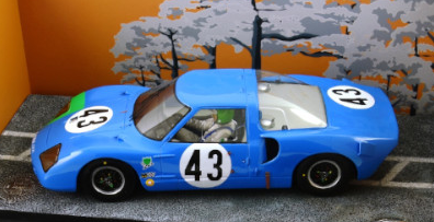 MATRA MS620S N°43 LE MANS 1966 LMM + FIGURINE 1/18°