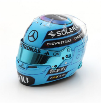 GEORGE RUSSELL'S HELMET 2026 SPARK 1/5°