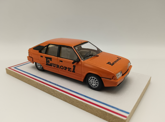 CITROEN BX EUROPE 1 1985 AUTORECLAME 1/43°