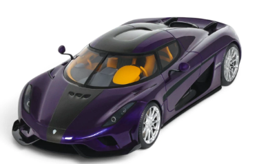 KOENIGSEGG REGERA VIOLETTE GT SPIRIT 1/18°