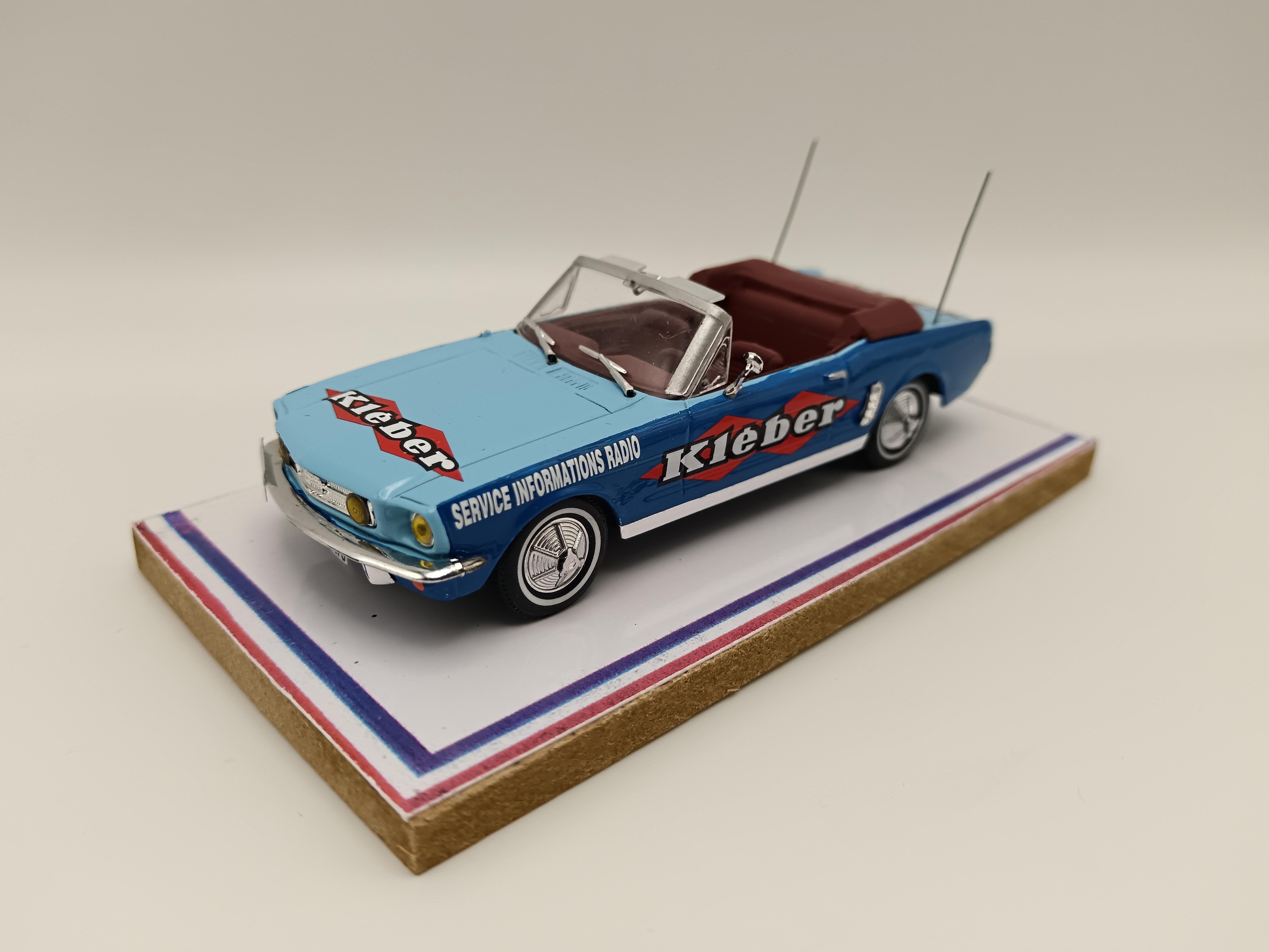 FORD MUSTANG KLEBER TDF 1966 AUTORECLAME 1/43°