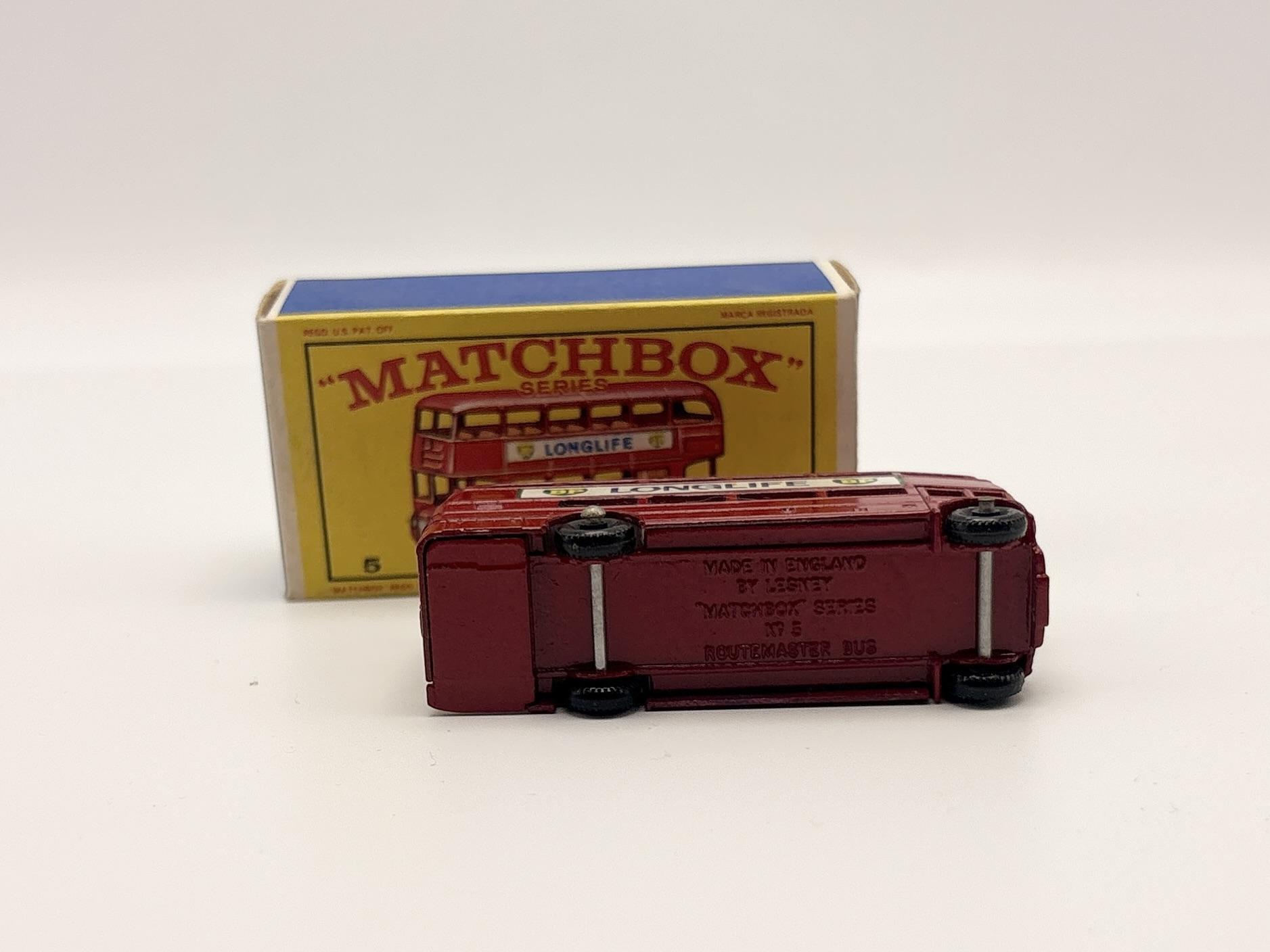 LONDON BUS ROUTMASTER  MATCHBOX  1/43