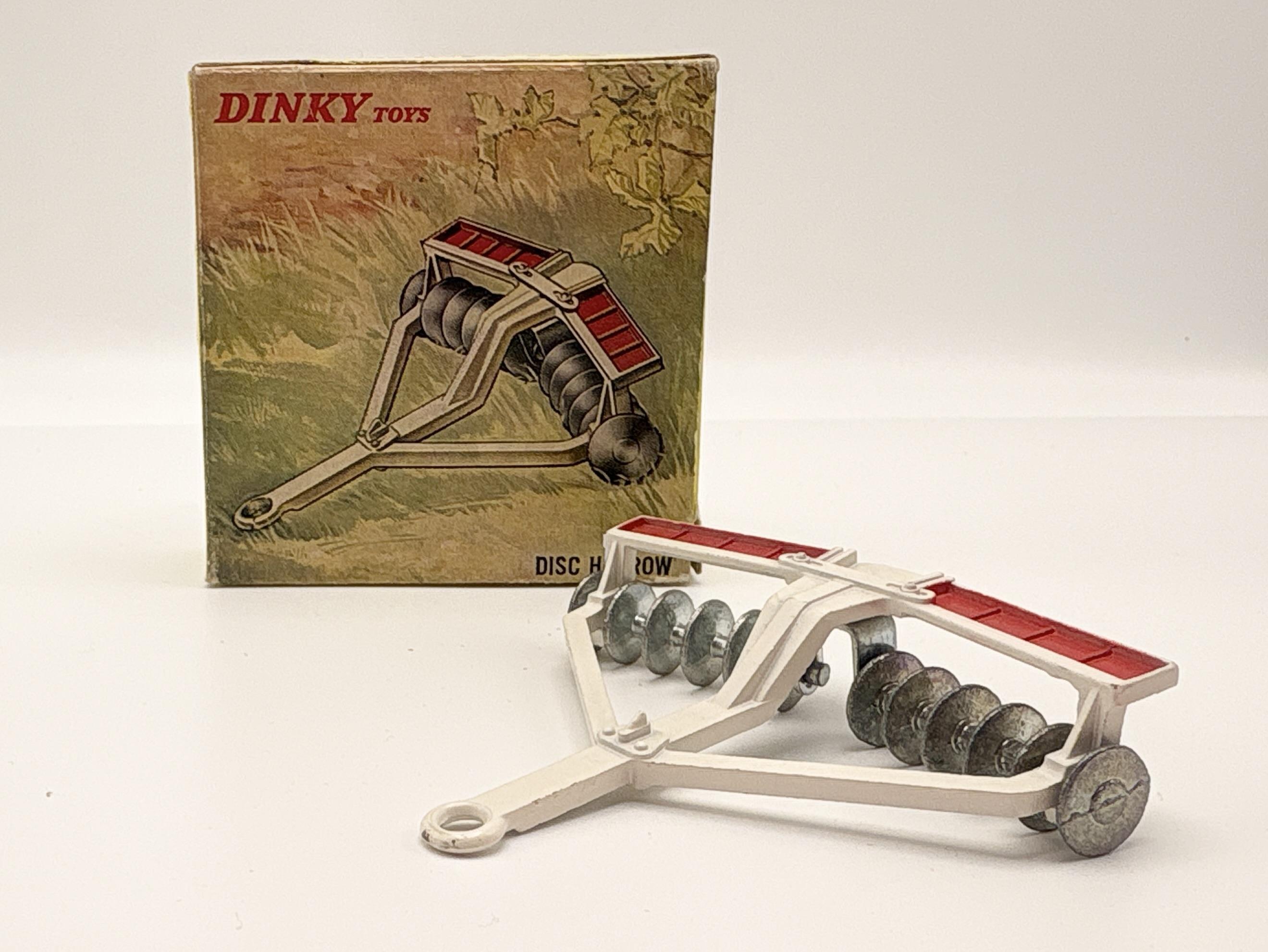 DISC HARROW DINKY TOYS  1/43