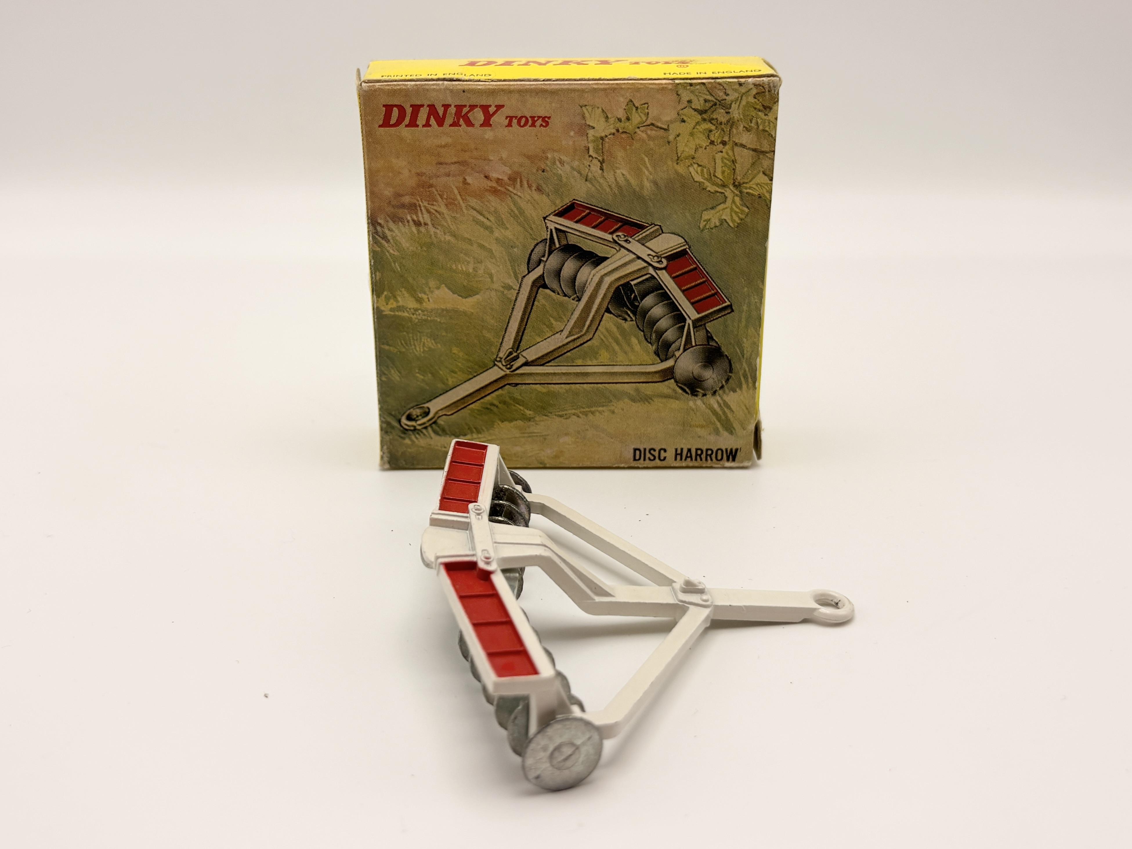 DISC HARROW DINKY TOYS  1/43