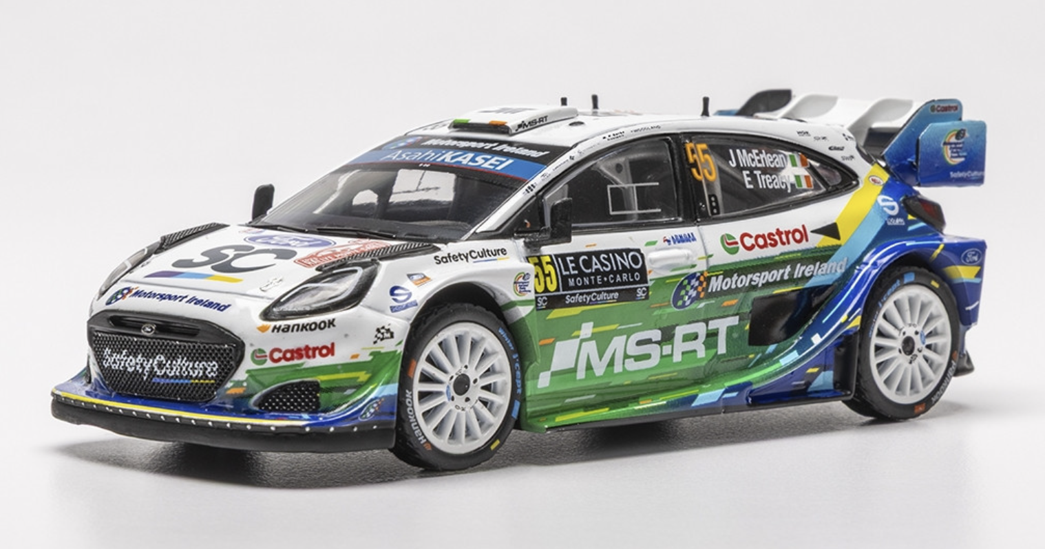 FORD Puma Rally1 #55 - Mc Erlean - E. Treacy - Monte Carlo 2026 IXO 1/43