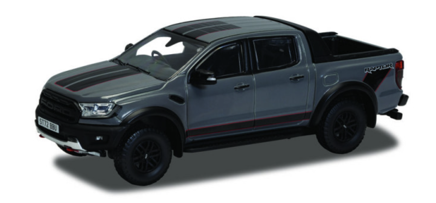 Ford Ranger Raptor. Conquer Grey - CORGI 1/43