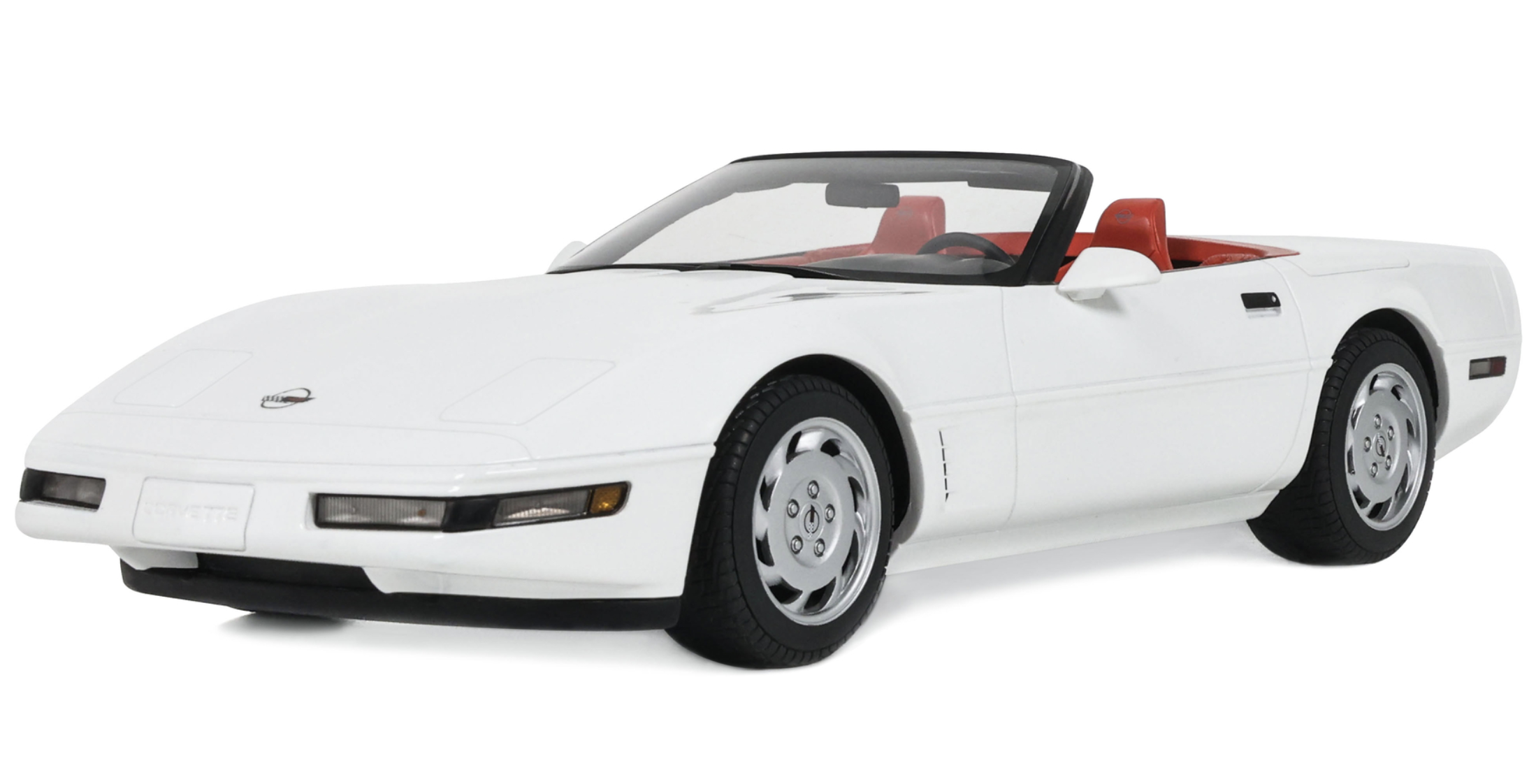 Chevrolet Corvette C4 Cabriolet Arctic White GT Spirit 1/18