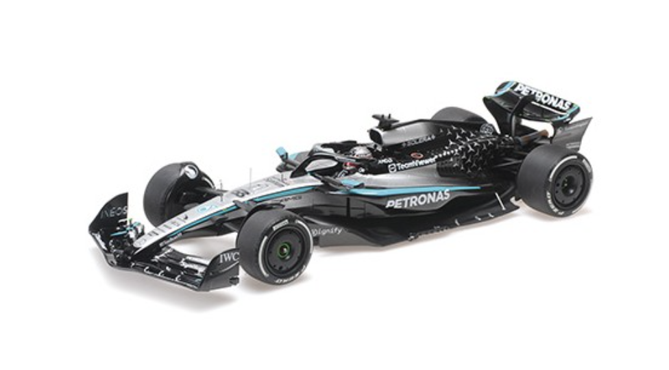 Mercedes AMG W16 63 George Russell F1 3rd Chine 2025 Minichamps 1/18