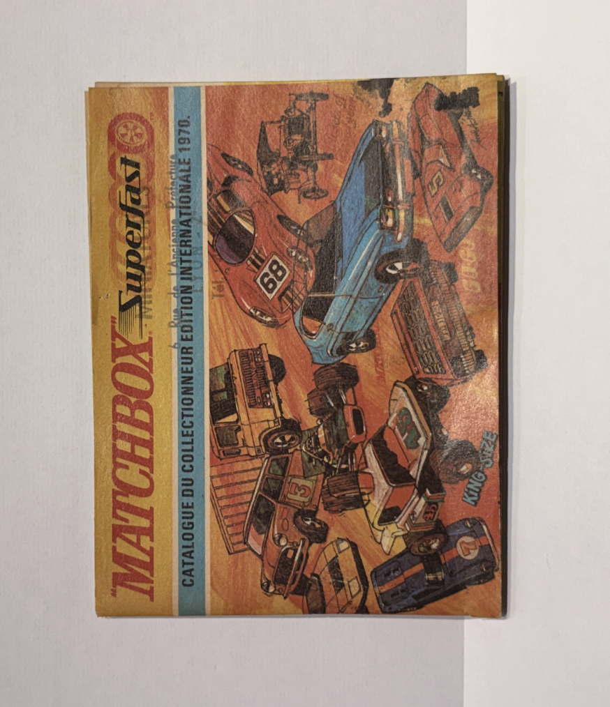 CATALOGUE DE COLLECTIONNEUR EDITION INTERNATIONALE 1970 MATCHBOX