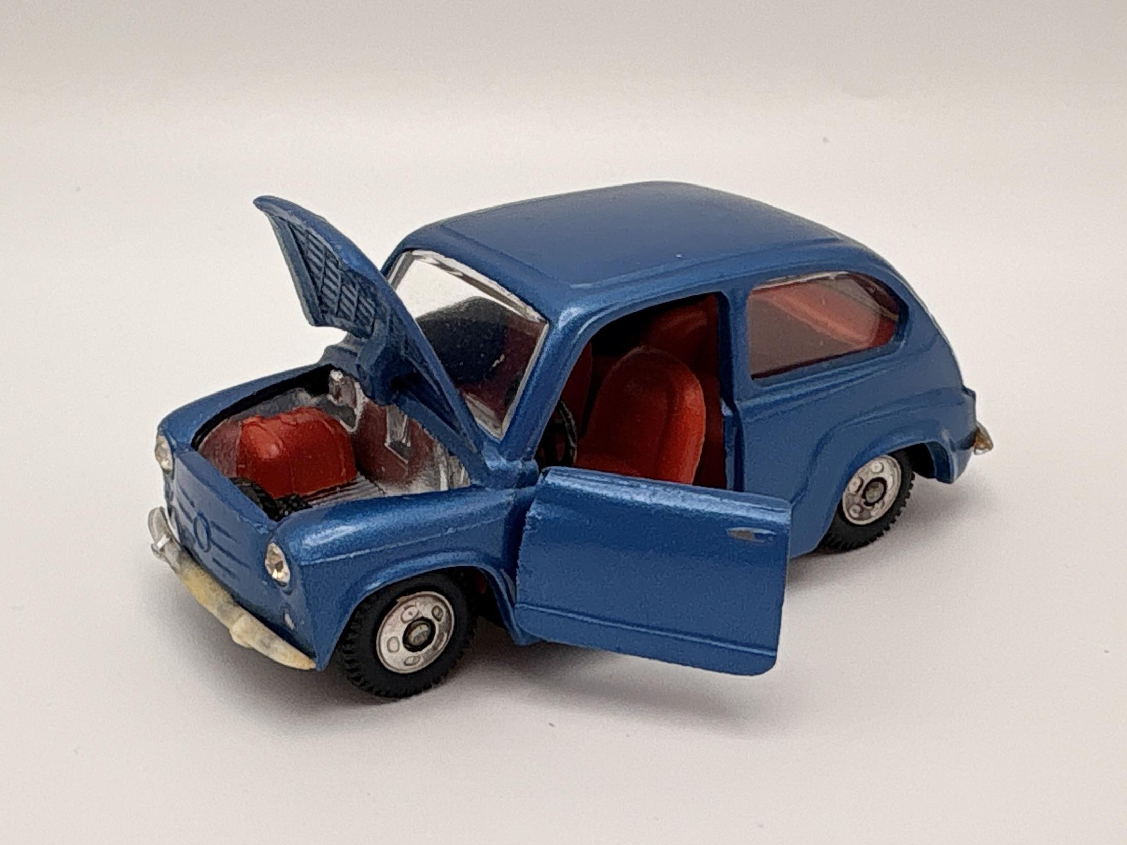 FIAT 600 POLITOYS 1/43