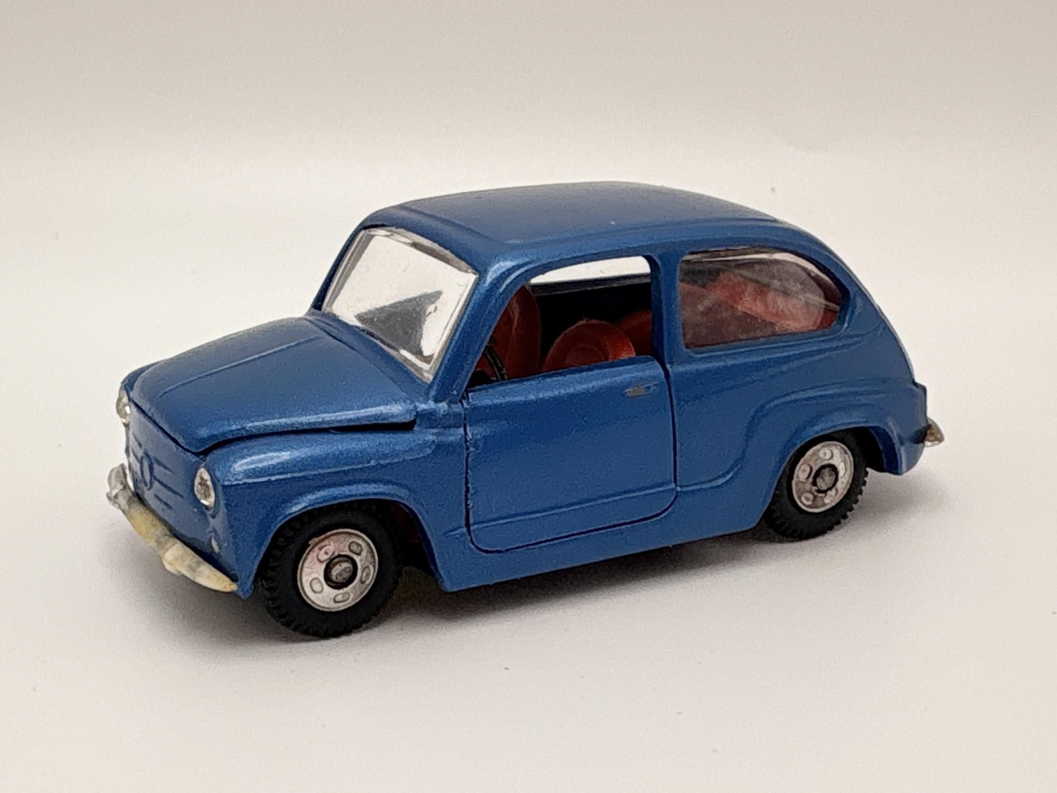 FIAT 600 POLITOYS 1/43