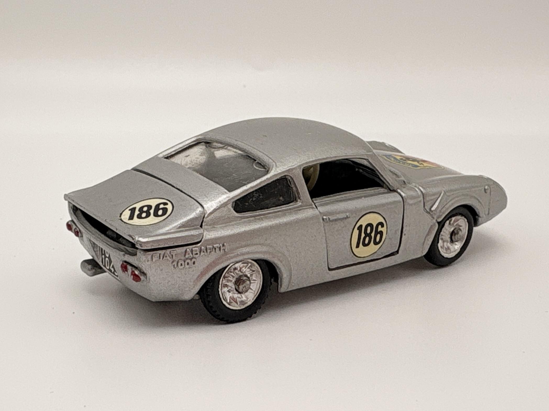 FIAT ABARTH 1000 BIALBERO MERCURY 1/43