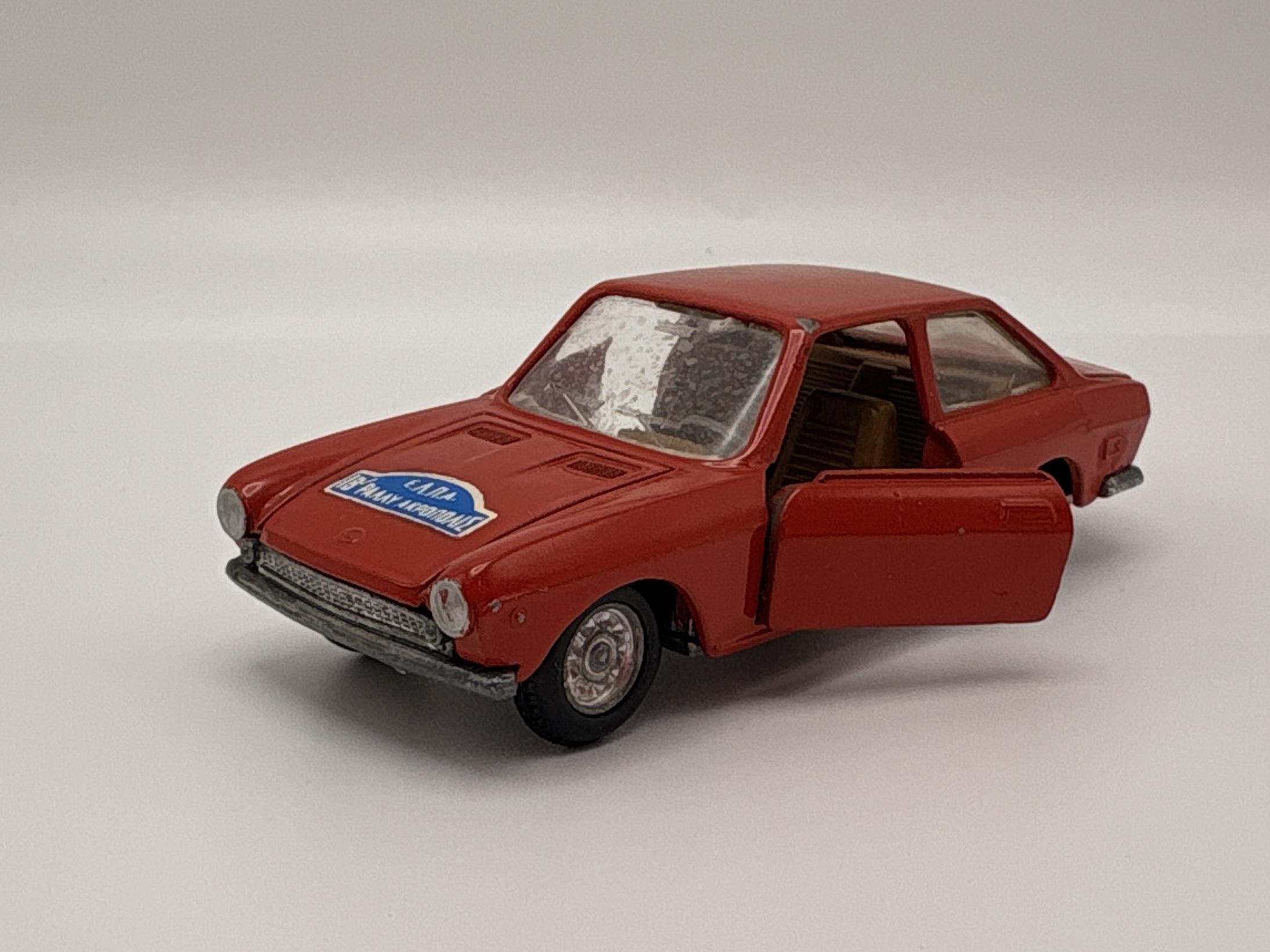 FIAT 124 SPORT COUPE MERCURY 1/43