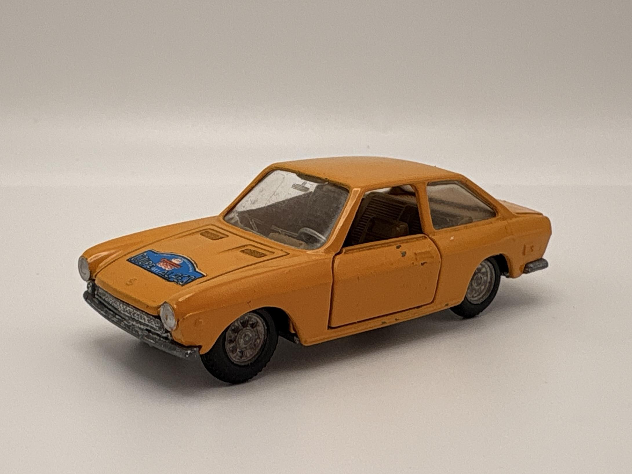 FIAT 124 SPORT COUPE MERCURY 1/43